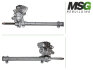 Рульова рейка з ЕУР відновлена Mercedes-Benz B-Class W245 05-11, Mercedes-Benz A-Class W169 04-12 MSG ME401.NLF0.R (фото 1)