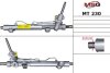 Рульова рейка з ГУР нова Mitsubishi Eclipse 06-12, Mitsubishi Galant 04-12 MSG MT230 (фото 1)