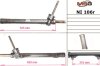 Рульова рейка без ГУР відновлена Renault Modus 04-08, Renault Clio III 05-12, Nissan Micra 03-10 MSG NI106R (фото 1)