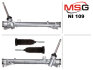Рульова рейка без ГУР нова Renault Kadjar 15-22, Nissan Qashqai 14-22 MSG NI109 (фото 1)