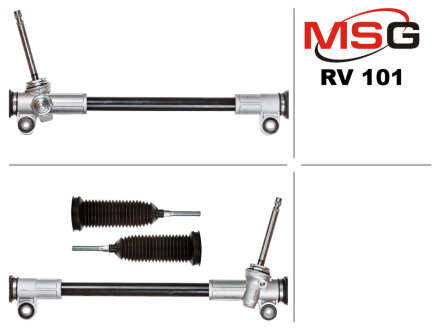 Рульова рейка без ГУР нова Chevrolet Spark 10-17, Ravon R2 16- MSG RV101