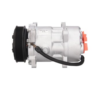 Компресор кондиціонера відновлений FIAT Scudo 95-07, Ulysse 94-02; PEUGEOT 206 98-12, Partner 96-08, Expert 95-07, 607 99-10, Boxer 02-06, 306 93-02, 406 97-04, Boxer 94-02; CITROEN Berlingo 96-08, Jumpy 95-07, Jumper 94-02, C5 01-08, Jumper 02-06, X MSG SD7V16-1227F