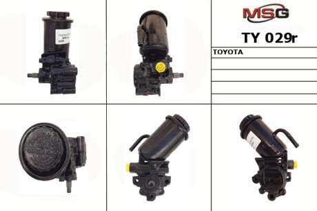 Насос ГУР відновлений Toyota 4Runner 96-02, Toyota Tacoma 95-04, Toyota Land Cruiser Prado 90 96-02 MSG TY029R