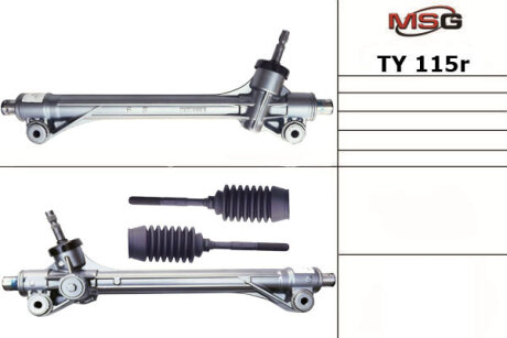 Рульова рейка без ГУР відновлена Toyota Highlander 07-13 MSG TY115R