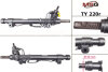 Рульова рейка з ГУР відновлена Toyota 4Runner 02-09, Toyota Land Cruiser Prado 120 03-09, Lexus GX 02-09 MSG TY220R (фото 1)