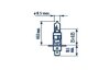 TWIN SET H1 12V 55W RANGE POWER BLUE+ NARVA 98502 (фото 1)