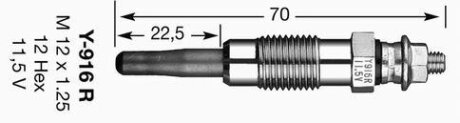 Glow Plug NGK 2785