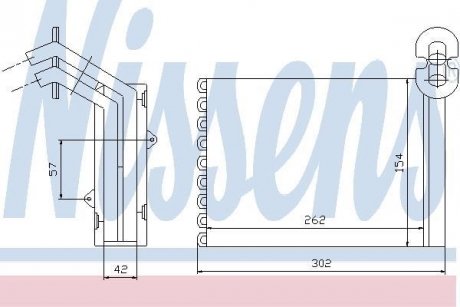 Теплообмінник NISSENS 73972