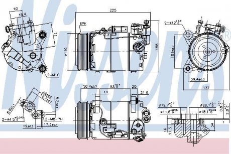 Компресор кондиціонера First Fit NISSENS 890098