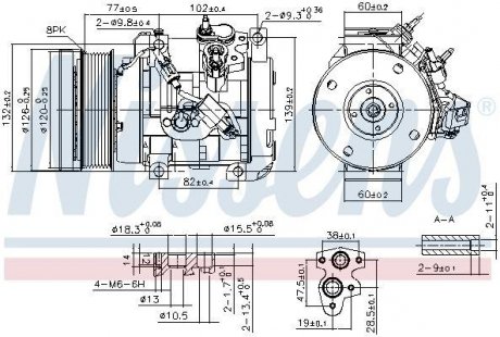 Компресор кондиціонера First Fit NISSENS 890153 (фото 1)