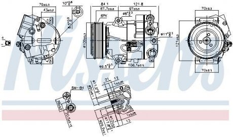 Компресор кондиціонера First Fit NISSENS 890259