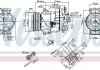 Компресор кондиціонера First Fit NISSENS 890263 (фото 1)