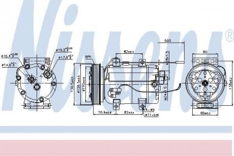 Компресор кондиціонера First Fit NISSENS 89101