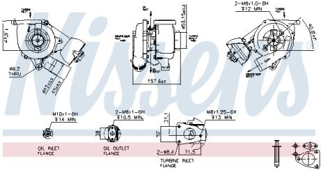 Турбокомпрессор NISSENS 93102