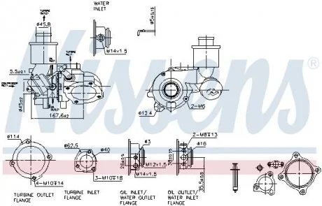 Турбокомпресор First Fit NISSENS 93222