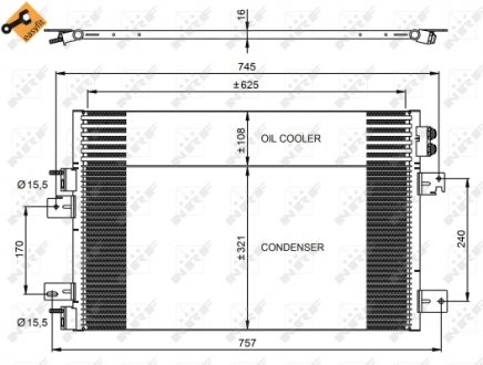 Конденсатор NRF 350031