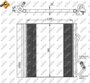 Конденсатор NRF 35720 (фото 1)