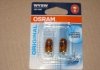 Лампа WY5W; WY5W 12V 5W W2,1X9,5D оранжевая 2шт OSRAM 282702B (фото 2)