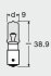 -FS Лампа HY21W 12V 21W BAW9s ULTRA LIFE OSRAM 64137ULT (фото 2)