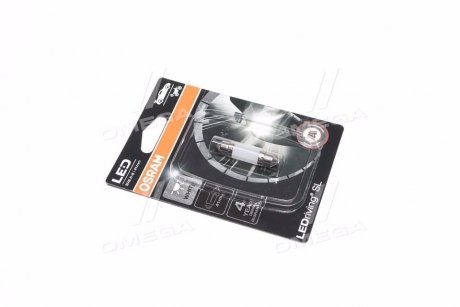 Лампа світлодіодна LED (0,5W 12V SV8.5) OSRAM 6413DWP-01B (фото 1)