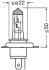 -FS Лампа H19 12V 60/55W PU43T-3 LONG LIFE OSRAM 64181L (фото 3)