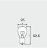-UNV Лампа P21W 21W 24V BA15S TRUCKSTAR PRO OSRAM 7511TSP (фото 3)