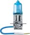 H3 WhiteVision ultra +60% (3900K) B1 12V 55W PK22s (заміна 12336WHVB1) PHILIPS 12336WVUB1 (фото 1)