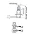 H3 WhiteVision ultra +60% (3900K) B1 12V 55W PK22s (заміна 12336WHVB1) PHILIPS 12336WVUB1 (фото 3)