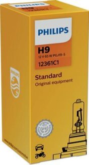 H9 12V 65W PGJ19-5 PHILIPS 12361C1