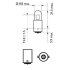 T4W 12V 4W BA9s, Blst. 2 pc. PHILIPS 12929B2 (фото 3)