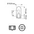 W5W LongLife EcoVision 12V 5W W2,1X9,5d PHILIPS 12961LLECOB2 (фото 3)