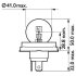 R2 24V 55/50W P45t-41 PHILIPS 13620C1 (фото 3)
