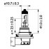 H11 MasterDuty 24V 70W PGJ19-2 PHILIPS 24362MDC1 (фото 3)