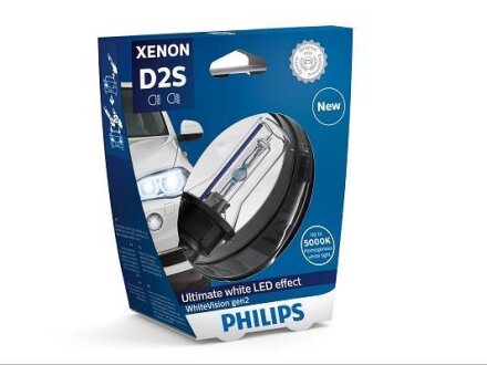 D2S WhiteVision gen2 5000K PHILIPS 85122WHV2S1