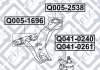 Сайлентблок нижнього переднього важеля Q-fix Q0052538 (фото 4)