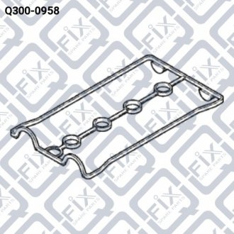 Прокладка кришки клапанів Q-fix Q3000958