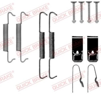 Комплект пружинок колодок ручного гальма QUICK BRAKE 105-0027