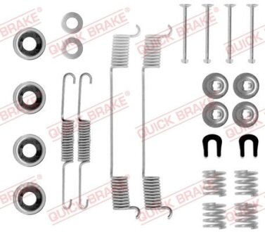 Комплект пружинок колодок ручного гальма QUICK BRAKE 105-0635