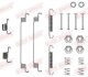 Комплект пружинок колодок ручного гальма QUICK BRAKE 105-0651 (фото 1)