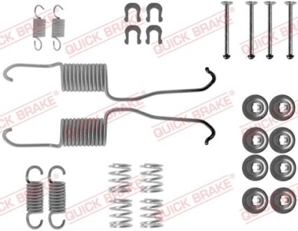 Комплект пружинок колодок ручного гальма QUICK BRAKE 105-0684