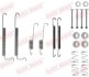 Комплект пружинок колодок ручного гальма QUICK BRAKE 105-0744 (фото 1)