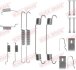 Комплект пружинок колодок ручного гальма QUICK BRAKE 105-0767 (фото 1)