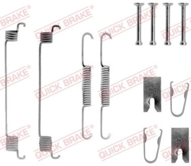 Комплект пружинок колодок ручного гальма QUICK BRAKE 105-0789