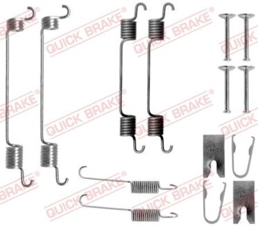 Комплект пружинок колодок ручного гальма QUICK BRAKE 105-0797