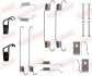 Комплект пружинок колодок ручного гальма QUICK BRAKE 105-0799 (фото 1)