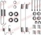 Комплект пружинок колодок ручного гальма QUICK BRAKE 105-0818 (фото 1)