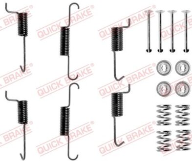 Комплект пружинок колодок ручника Hyundai Santa Fe I/Tucson/Kia Sportage 00- (M QUICK BRAKE 105-0823