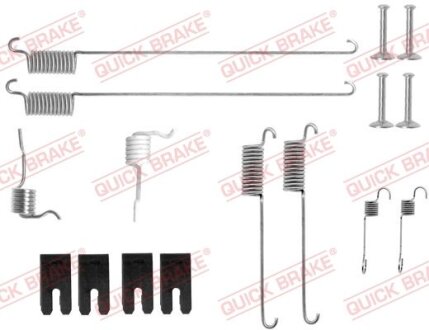 Комплект пружинок колодок ручного гальма QUICK BRAKE 105-0829