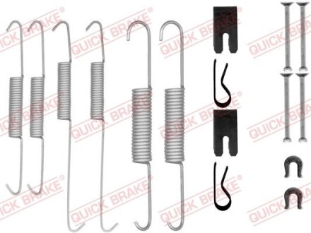 Комплект пружинок колодок ручного гальма QUICK BRAKE 105-0854