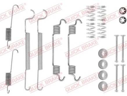 Комплект пружинок колодок ручного гальма QUICK BRAKE 105-0873